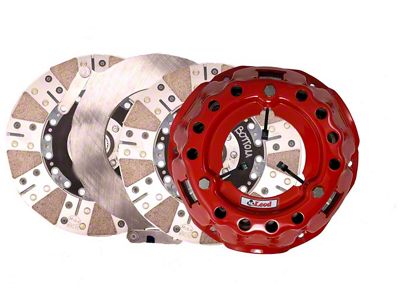 McLeod SFT 2000 Ceramic Clutch Kit with Aluminum Flywheel; 26-Spline (99-06 4.8L, 5.3L Sierra 1500; 04-05 6.0L Sierra 1500)