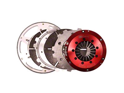 McLeod Mag Force Racing Triple Disc Sintered Iron with 6-Bolt Aluminum Flywheel; 26-Spline (99-13 V8 Silverado 1500, Excluding 6.2L)