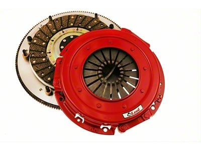 McLeod RXT Twin Disc 1000HP Ceramic Clutch Kit with Aluminum Flywheel; 10-Spline (99-06 4.8L, 5.3L Silverado 1500)