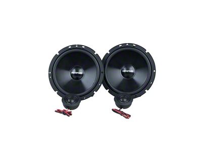 Memphis Audio SR 6.75-Inch 2-Way Component Speakers (Universal; Some Adaptation May Be Required)