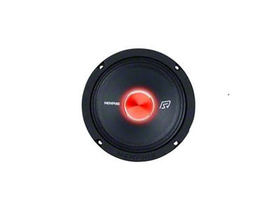 Memphis Audio SRX Pro 6.50-Inch Mid Speaker with LED Tweeter; 125-Watt; 4ohm (Universal; Some Adaptation May Be Required)