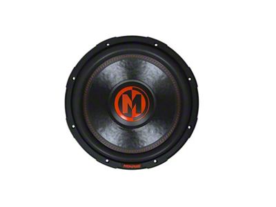 Memphis Audio MOJO Pro 15-Inch Subwoofer; 4ohm (Universal; Some Adaptation May Be Required)