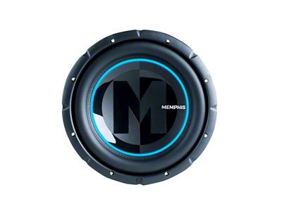 Memphis Audio PRX 12-Inch Subwoofer with RGB; Selectable 1/2/4 ohm (Universal; Some Adaptation May Be Required)