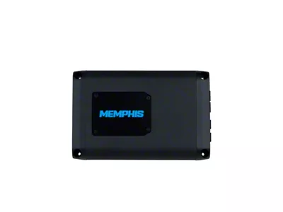 Memphis Audio Power Reference Amplifier; 4 Channel; 125 x 4 Watt Amplifier at 2 Ohms (Universal; Some Adaptation May Be Required)