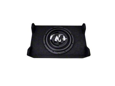 Memphis Audio Single 10-Inch Power Reference Shallow Subwoofer Loaded Enclosure (Universal; Some Adaptation May Be Required)