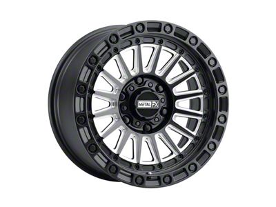 Metal FX Offroad Rogue Satin Black Contrast Cut 6-Lug Wheel; 20x9; -6mm Offset (04-08 F-150)