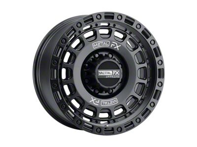 Metal FX Offroad Hitman Satin Black 8-Lug Wheel; 20x9; 18mm Offset (07-10 Silverado 3500 HD SRW)