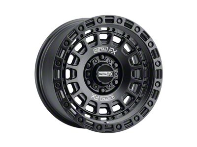 Metal FX Offroad Hitman Satin Black 6-Lug Wheel; 17x8.5; 0mm Offset (15-20 F-150)