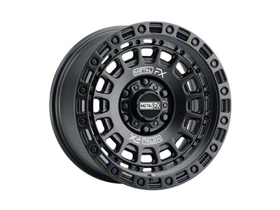 Metal FX Offroad Hitman Satin Black 6-Lug Wheel; 17x8.5; 0mm Offset (23-25 Canyon)
