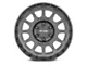 Method Race Wheels MR305 NV Matte Black with Gloss Black Lip 6-Lug Wheel; 17x8.5; 0mm Offset (04-08 F-150)