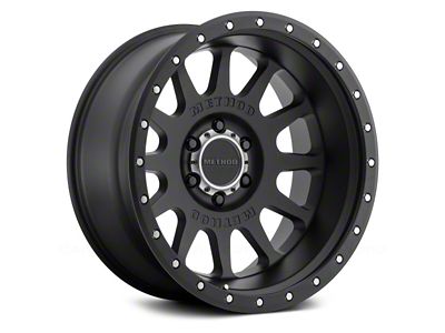 Method Race Wheels MR605 NV Matte Black 8-Lug Wheel; 20x10; -24mm Offset (11-14 Sierra 2500 HD)
