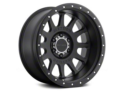 Method Race Wheels MR605 NV Matte Black 8-Lug Wheel; 20x10; -24mm Offset (10-18 RAM 3500 SRW)