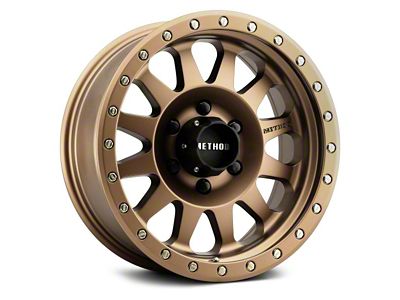 Method Race Wheels MR304 Double Standard Bronze 8-Lug Wheel; 17x8.5; 0mm Offset (11-16 F-250 Super Duty)