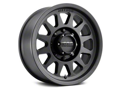 Method Race Wheels MR704 HD Bead Grip Matte Black 8-Lug Wheel; 17x9; 18mm Offset (11-16 F-250 Super Duty)