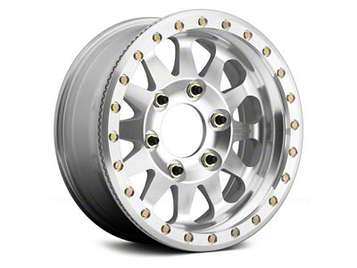 Method Race Wheels MR101 Beadlock Raw Machined 6-Lug Wheel; 17x9; -12mm Offset (15-20 F-150)