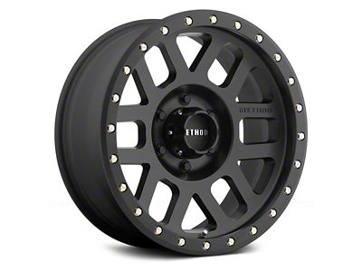 Method Race Wheels MR309 Grid Matte Black 6-Lug Wheel; 18x9; 18mm Offset (15-20 F-150)