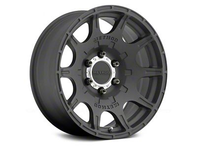 Method Race Wheels MR308 Roost Matte Black 6-Lug Wheel; 18x9; 18mm Offset (19-24 Sierra 1500)