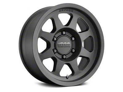 Method Race Wheels MR701 Bead Grip Matte Black 6-Lug Wheel; 18x9; 18mm Offset (21-25 F-150)