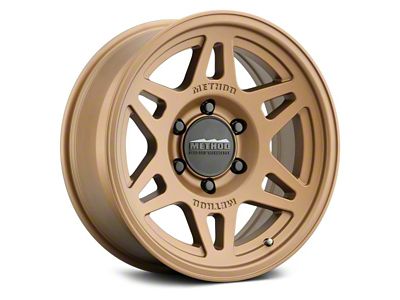 Method Race Wheels MR706 Bead Grip Bronze 6-Lug Wheel; 18x9; 18mm Offset (21-25 F-150)