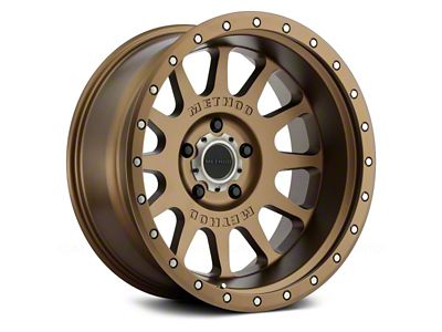 Method Race Wheels MR605 NV Bronze 6-Lug Wheel; 20x10; -24mm Offset (99-06 Sierra 1500)
