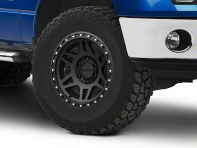 Method Race Wheels MR312 Matte Black 6-Lug Wheel; 17x8.5; 0mm Offset (09-14 F-150)