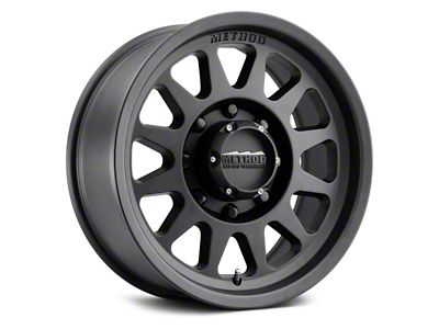 Method Race Wheels MR704 HD Bead Grip Matte Black 8-Lug Wheel; 17x9; 18mm Offset (17-22 F-250 Super Duty)