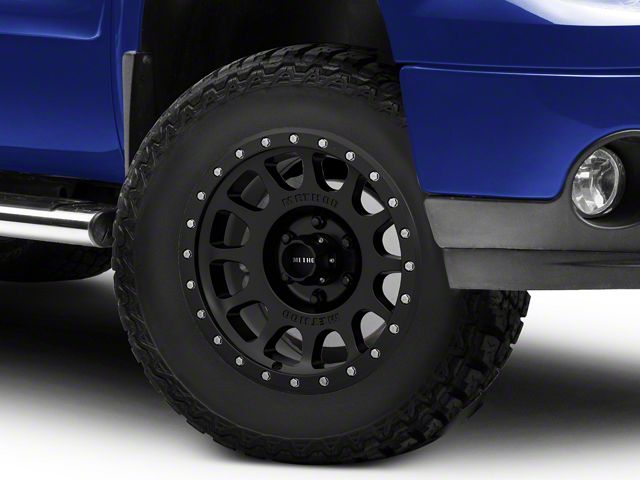 Method Race Wheels MR305 NV Matte Black 6-Lug Wheel; 17x8.5; 0mm Offset (07-13 Sierra 1500)