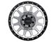 Method Race Wheels MR305 NV Matte Black Machined 6-Lug Wheel; 17x8.5; 0mm Offset (07-13 Silverado 1500)