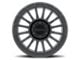 Method Race Wheels MR314 Matte Black 6-Lug Wheel; 17x8.5; 0mm Offset (07-13 Silverado 1500)