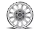 Method Race Wheels MR304 Double Standard Machined 6-Lug Wheel; 17x8.5; 0mm Offset (14-18 Silverado 1500)