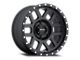 Method Race Wheels MR306 Mesh Matte Black 6-Lug Wheel; 17x8.5; 0mm Offset (14-18 Silverado 1500)