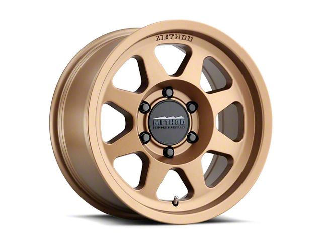 Method Race Wheels MR701 Bronze 6-Lug Wheel; 17x8.5; 0mm Offset (19-24 Sierra 1500)