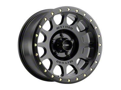 Method Race Wheels MR305 NV Matte Black 5-Lug Wheel; 17x8.5; 0mm Offset (02-08 RAM 1500, Excluding Mega Cab)