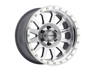 Method Race Wheels MR304 Double Standard Machined 6-Lug Wheel; 17x8.5; 0mm Offset (04-08 F-150)