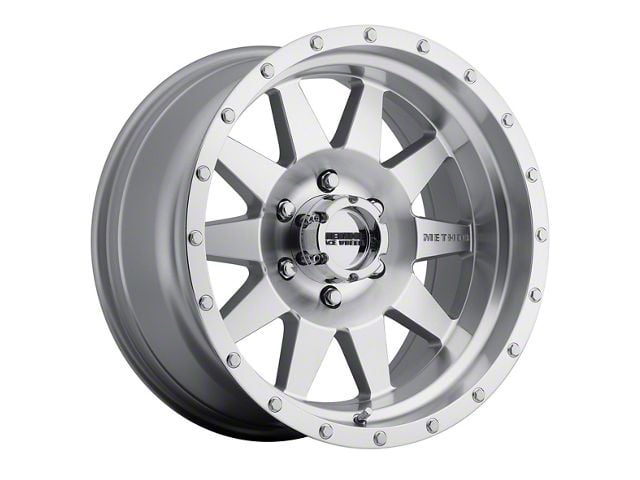 Method Race Wheels MR301 The Standard Machined 6-Lug Wheel; 17x8.5; 25mm Offset (07-13 Sierra 1500)