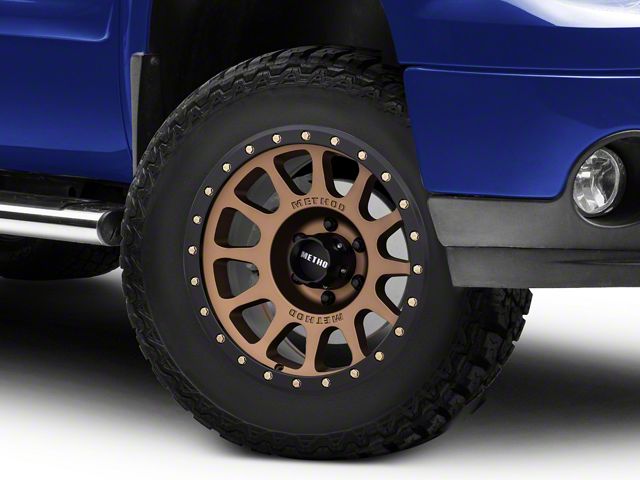 Method Race Wheels MR305 NV Bronze 6-Lug Wheel; 18x9; -12mm Offset (07-13 Sierra 1500)