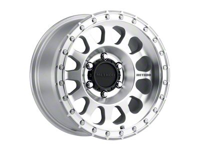 Method Race Wheels MR315 Machined 6-Lug Wheel; 17x9; -12mm Offset (07-13 Sierra 1500)