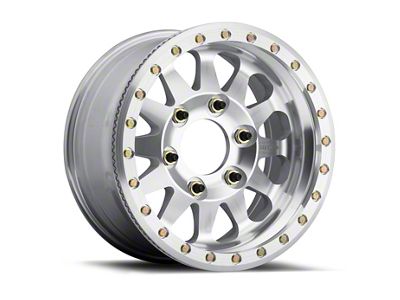 Method Race Wheels MR101 Beadlock Raw Machined 6-Lug Wheel; 17x9; -12mm Offset (07-13 Silverado 1500)