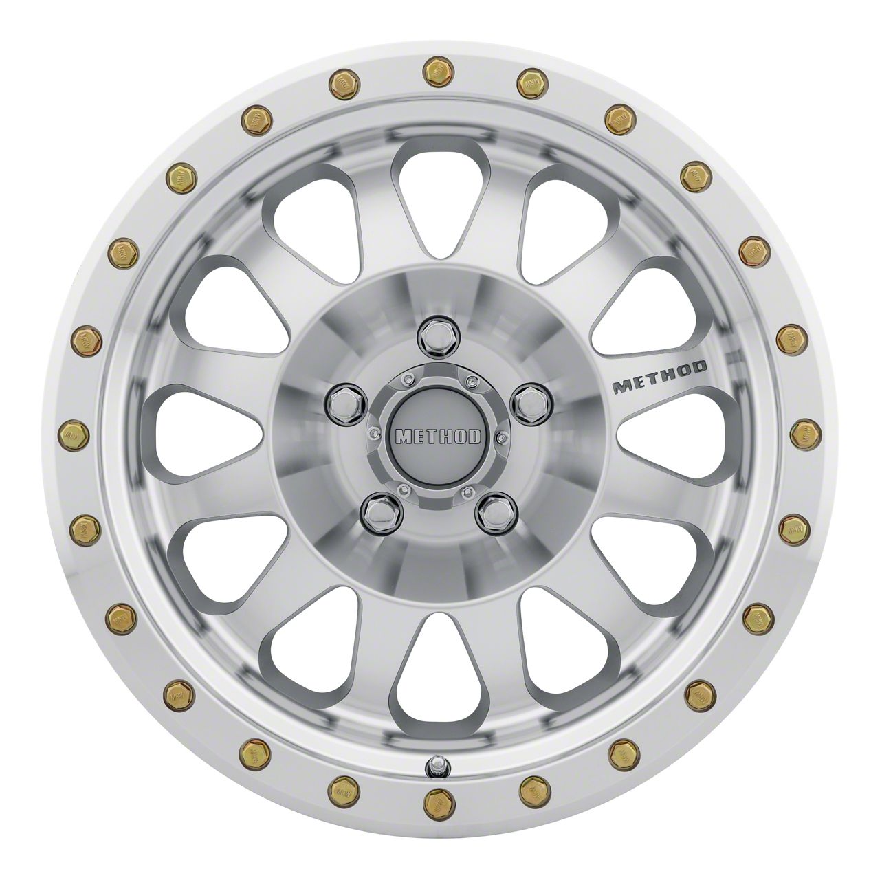 Method Race Wheels RAM 1500 MR304 Double Standard Machined 5-Lug