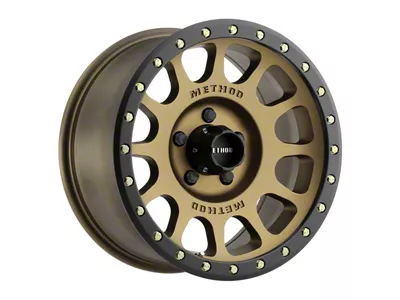 Method Race Wheels MR305 NV Bronze 5-Lug Wheel; 17x8.5; 0mm Offset (09-18 RAM 1500)
