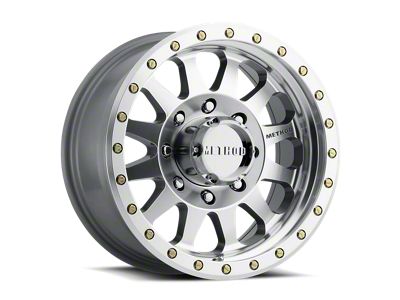 Method Race Wheels MR304 Double Standard Machined 8-Lug Wheel; 17x8.5; 0mm Offset (11-16 F-350 Super Duty SRW)