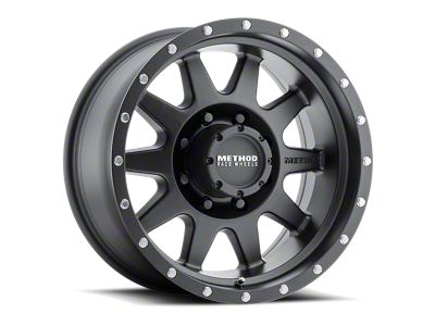 Method Race Wheels MR301 The Standard Matte Black 8-Lug Wheel; 17x9; -12mm Offset (11-16 F-250 Super Duty)