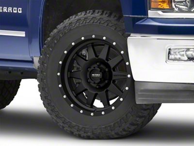 Method Race Wheels MR301 The Standard Matte Black 6-Lug Wheel; 20x9; 18mm Offset (14-18 Silverado 1500)