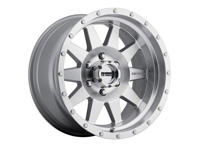 Method Race Wheels MR301 The Standard Machined 6-Lug Wheel; 17x8.5; 0mm Offset (15-20 F-150)