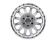 Method Race Wheels MR304 Double Standard Machined 6-Lug Wheel; 17x8.5; 0mm Offset (15-20 F-150)