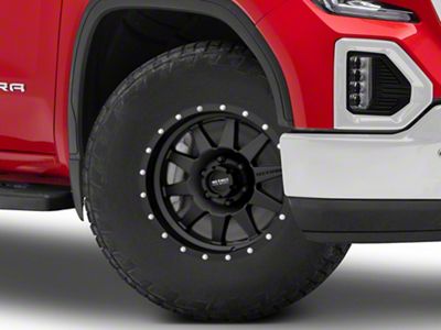 Method Race Wheels MR301 The Standard Matte Black 6-Lug Wheel; 17x9; -12mm Offset (19-26 Sierra 1500)