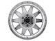 Method Race Wheels MR301 The Standard Machined 6-Lug Wheel; 17x9; -12mm Offset (19-24 Silverado 1500)