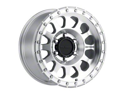 Method Race Wheels MR315 Machined 6-Lug Wheel; 17x9; -12mm Offset (19-25 Silverado 1500)