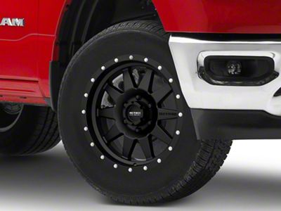 Method Race Wheels MR301 The Standard Matte Black 6-Lug Wheel; 18x9; -12mm Offset (19-24 RAM 1500)