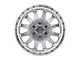 Method Race Wheels MR304 Double Standard Machined 6-Lug Wheel; 18x9; -12mm Offset (19-24 RAM 1500)